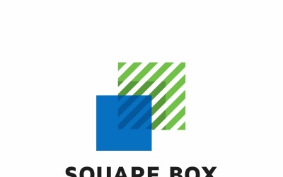 Square Box Invest Logo Template