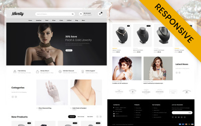 Nieuwigheid - Juwelier PrestaShop-thema