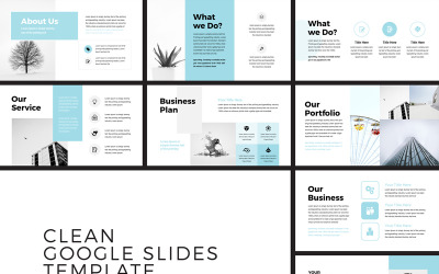 Pehela - Pulisci le diapositive Google Minimal Business