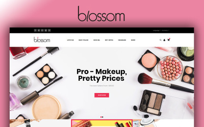 Blossom - шаблон OpenCart магазину краси