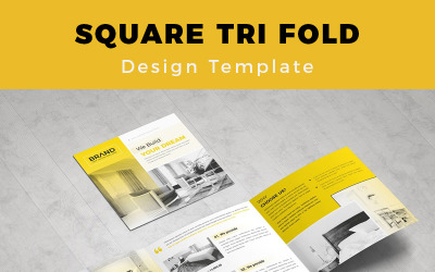 Ramsele Medical Square Trifold Brochure - Corporate Identity Template