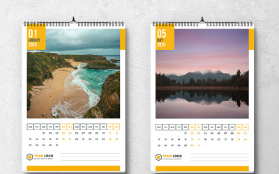 Wall Calendar 2020 With Square Photo Planner 86504