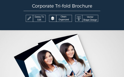 Brožura Antsla Abstract Trifold - Corporate Identity Template