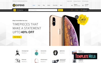Expend - Téma elektroniky WooCommerce