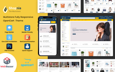 "Shopnia - Multipurpose" thème OpenCart adaptatif #86618