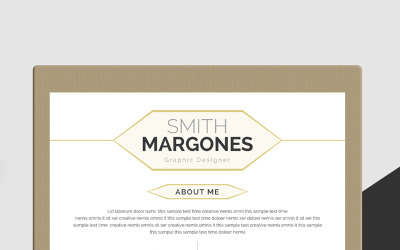 Smith Margones Lebenslauf Vorlage