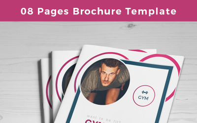 Cheppe-Pages-broschyr - mall för företagsidentitet