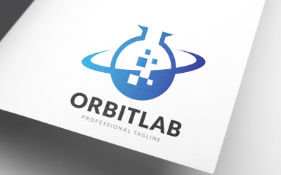 Дизайн логотипа Orbital Lab Data Science