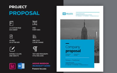 Project Proposal - - Corporate Identity Template