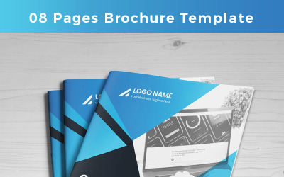 Purnia-pages-Brochure - Szablon tożsamości korporacyjnej