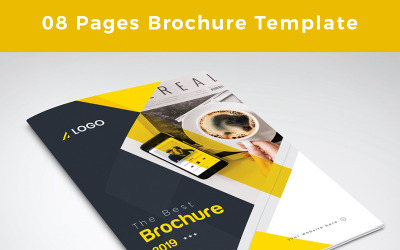 Sinaloa-Pages-Brochure - Szablon tożsamości korporacyjnej