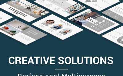 Creative Solutions шаблон PowerPoint