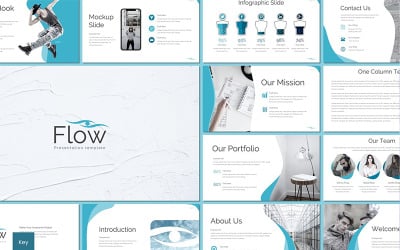 Flow - Keynote sablon