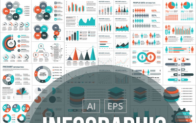 Prémium Conceptual | Part 02 Infographic Elements 86885