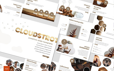 Szablon Cloudstrot PowerPoint