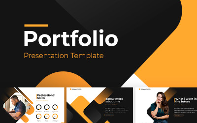 Szablon PowerPoint Portfolio #86827
