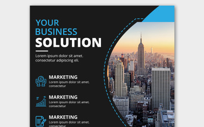 Business Post banner template Social Media Template