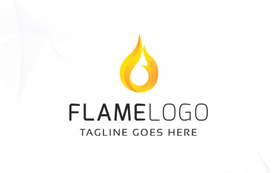 Flammen-Logo-Vorlage