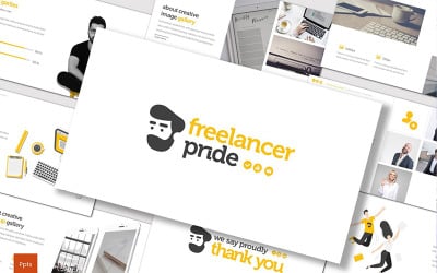 Freelancer Pride PowerPoint template