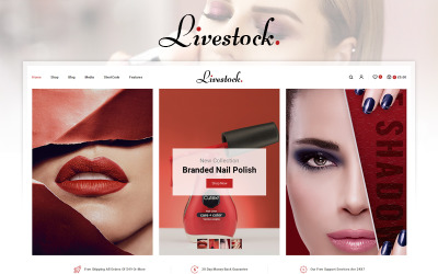"LiveStock Multipurpose Store" thème WooCommerce adaptatif #86909