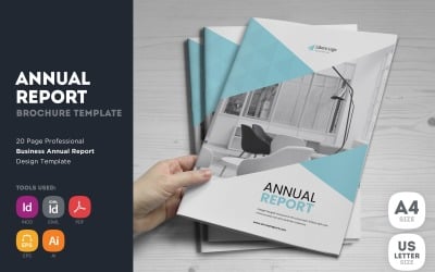 Mouri - Annual Report Design Template