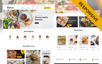 WallFood - Restaurant Store PrestaShop Theme