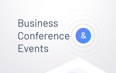 Business Conferences &amp; Events PowerPoint template