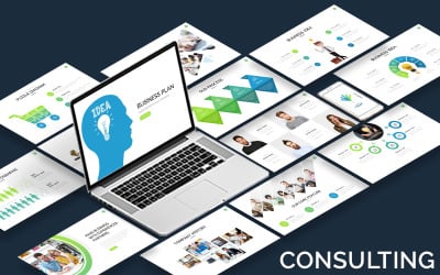 Consulting- Affärsplan - Keynote-mall