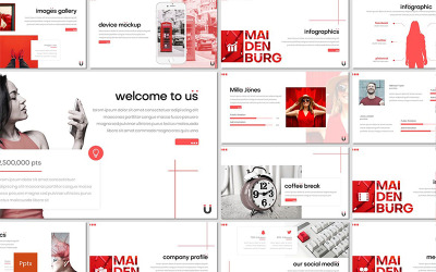Maidenburg PowerPoint template