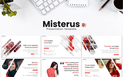 Mistero modello PowerPoint