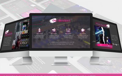 Musica - Divertissement Modèle PowerPoint