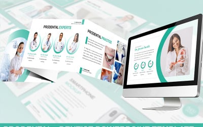 Prodental - Diş Hekimi PowerPoint şablonu