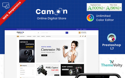 Camon - Elektronikus bolt PrestaShop téma