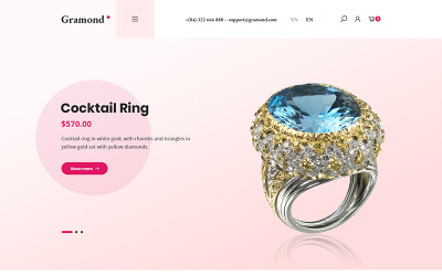 Gramond - Juweliergeschäft WooCommerce Theme