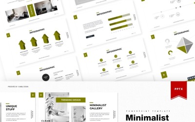 Minimalistyczny | Szablon programu PowerPoint