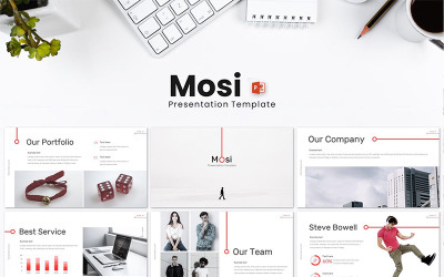 Mosi PowerPoint sablon