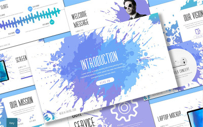 Nebla - Keynote sablon