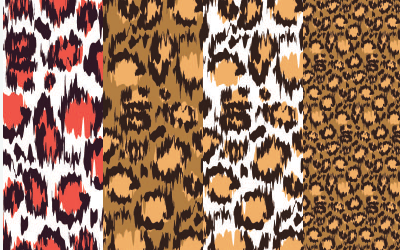 8 patrón de leopardo
