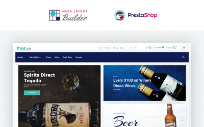 PintPot - Italok és italok Store PrestaShop téma