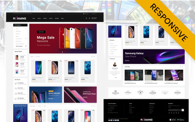 Роуминг - OpenCart шаблон интернет-магазина мобильных устройств