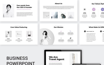 Ultimate - Szablon planu marketingowego PowerPoint