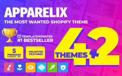 Apparelix - Schoon multifunctioneel Shopify-thema