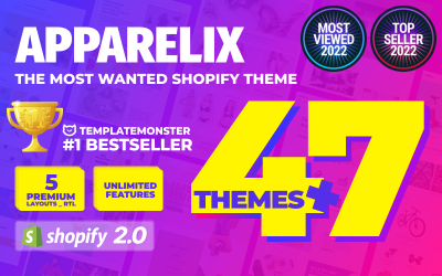 Apparelix - Schoon multifunctioneel Shopify-thema