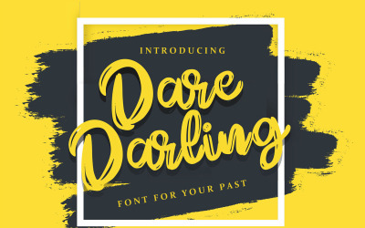 Dare Daling | Skriptové písmo