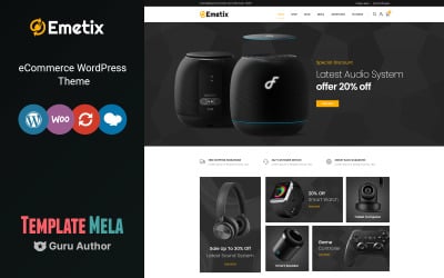 Emetix - Digital Shop WooCommerce Theme