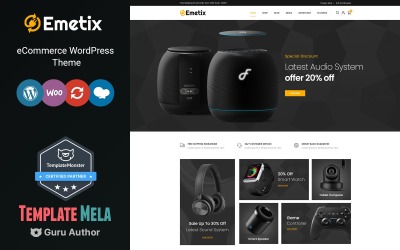 Emetix - Digital Shop WooCommerce Theme