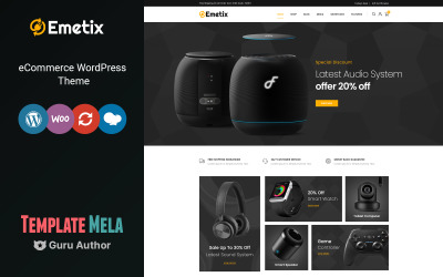 Emetix - motyw WooCommerce dla sklepu cyfrowego