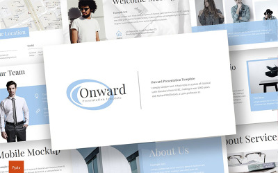 Modello PowerPoint in avanti