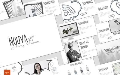 Шаблон Nouva PowerPoint