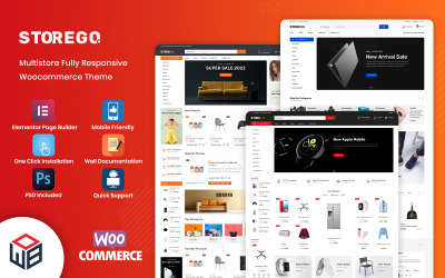 StoreGo - motyw WooCommerce MultiPurpose Electronic Store